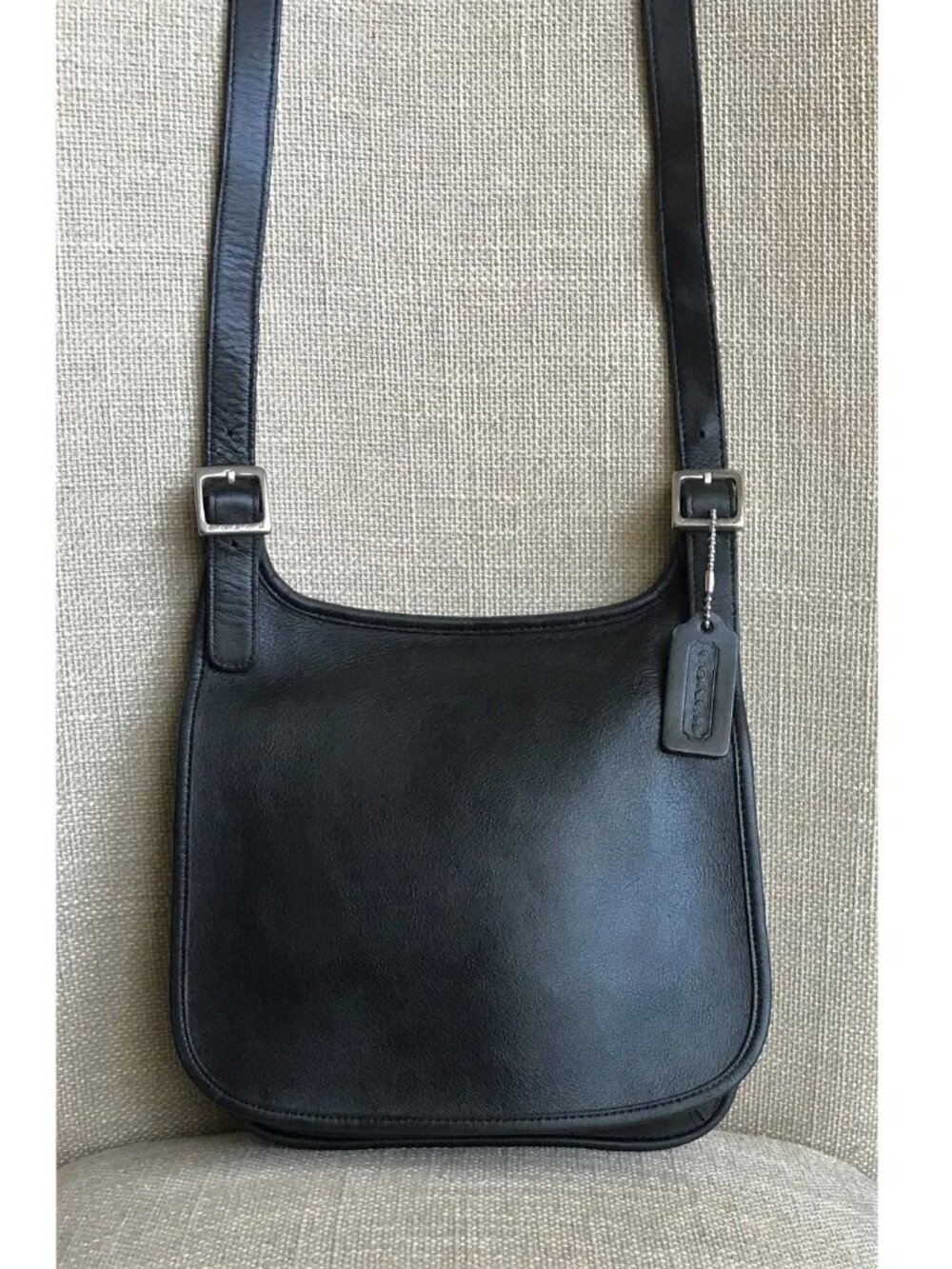 Coach Vintage Hippie Crossbody Saddle Bag 9135